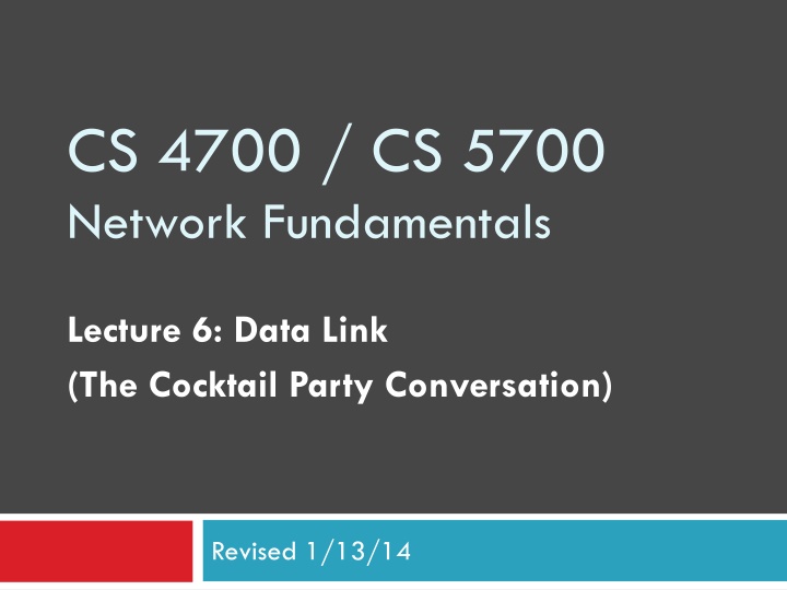 cs 4700 cs 5700 network fundamentals