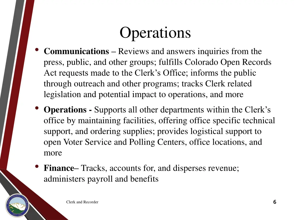 operations 2
