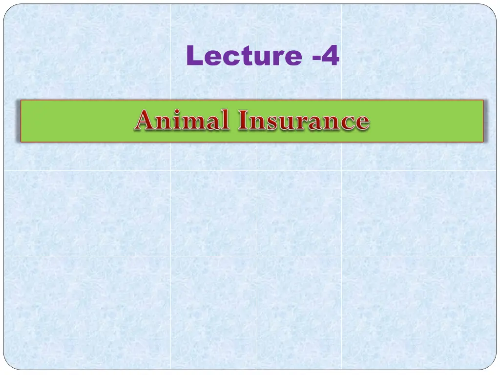 lecture 4
