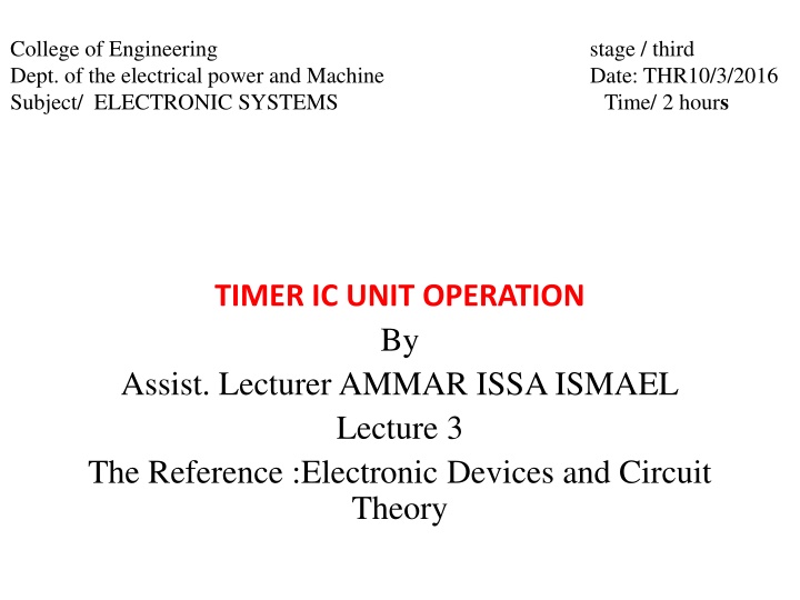 college of engineering dept of the electrical