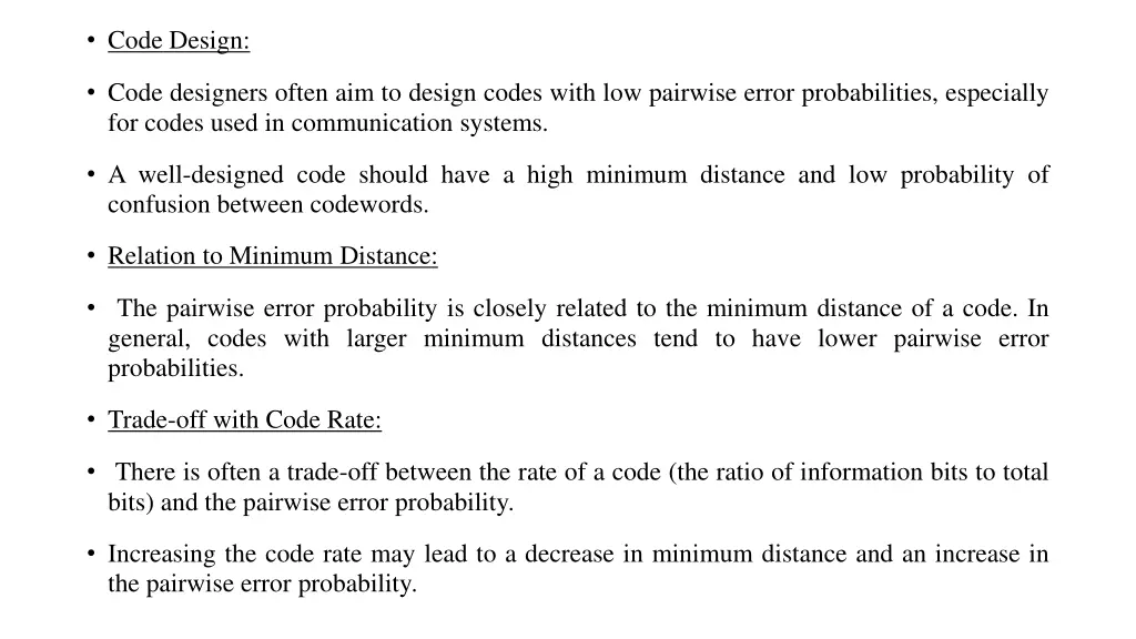 code design