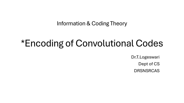 information coding theory
