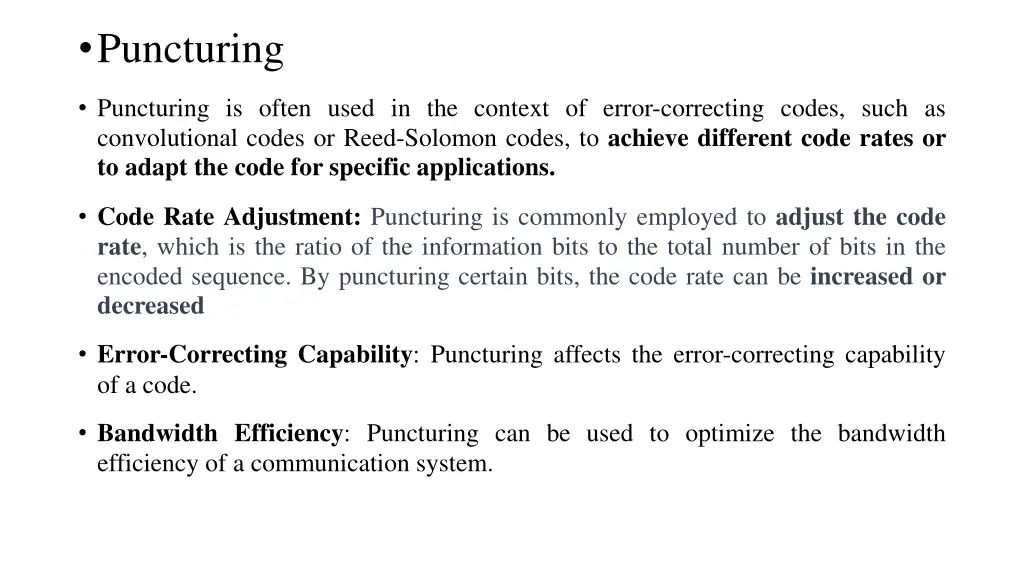 puncturing