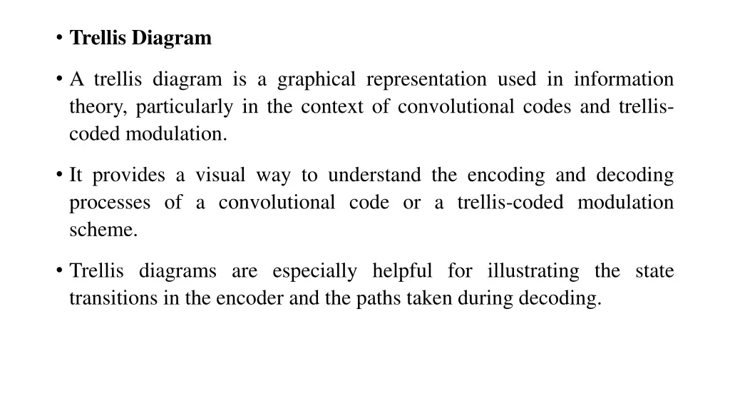 trellis diagram