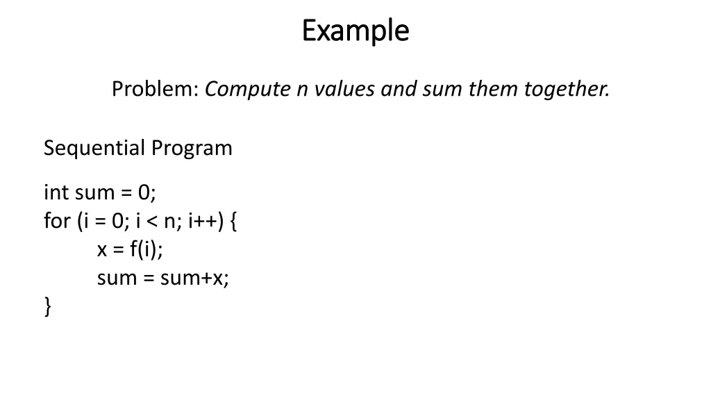 example example