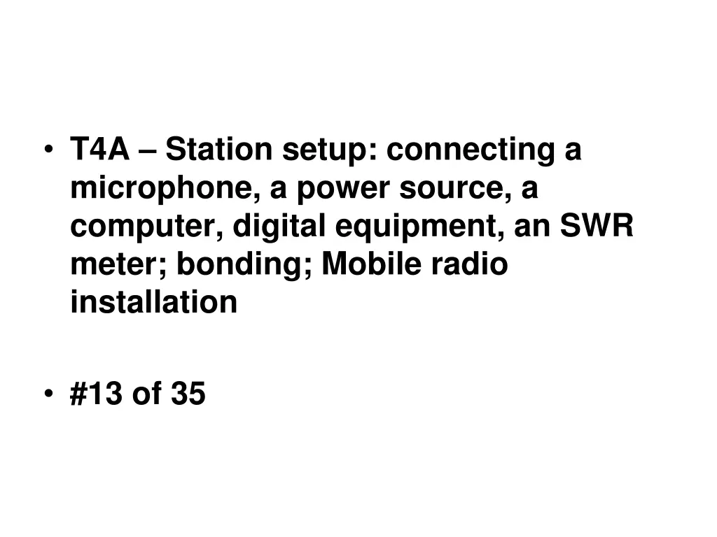 t4a station setup connecting a microphone a power