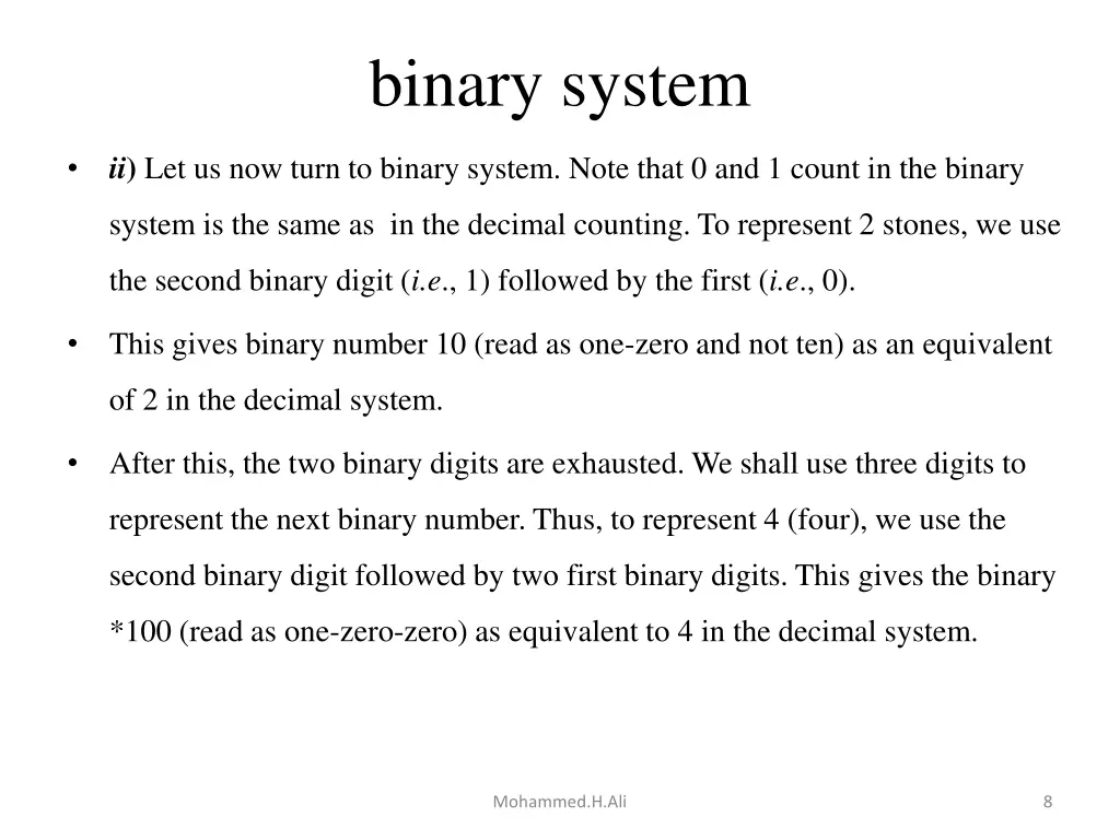 binary system