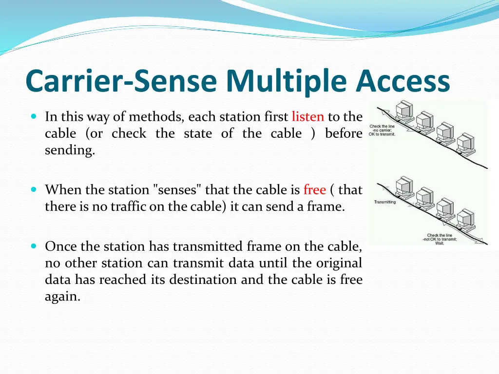 carrier sense multiple access