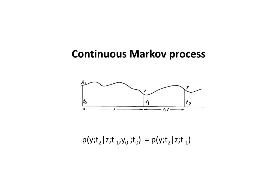 continuous markov process