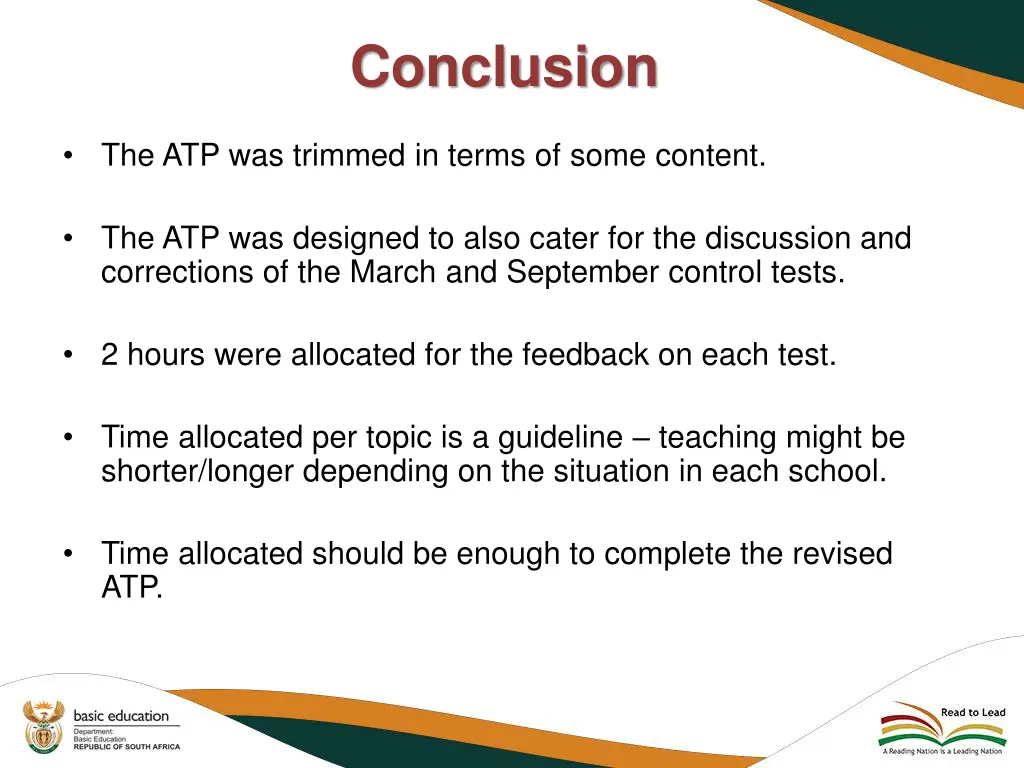 conclusion