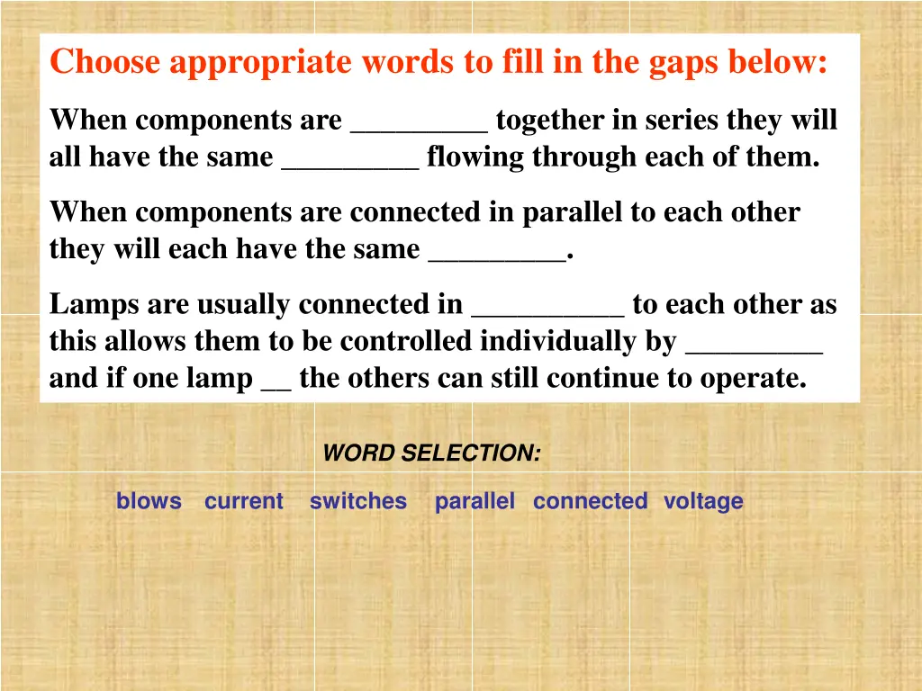 choose appropriate words to fill in the gaps below 2