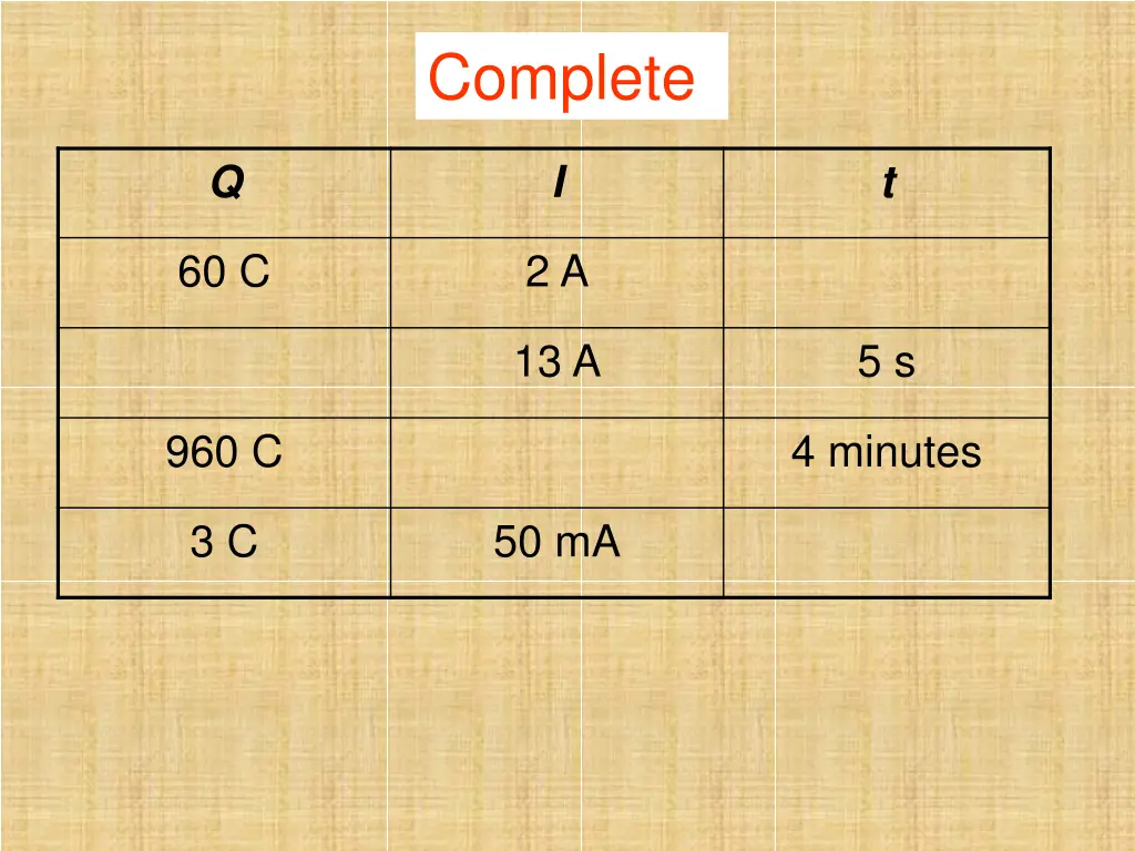 complete complete