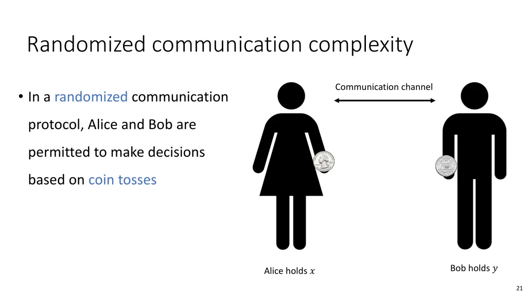 randomized communication complexity