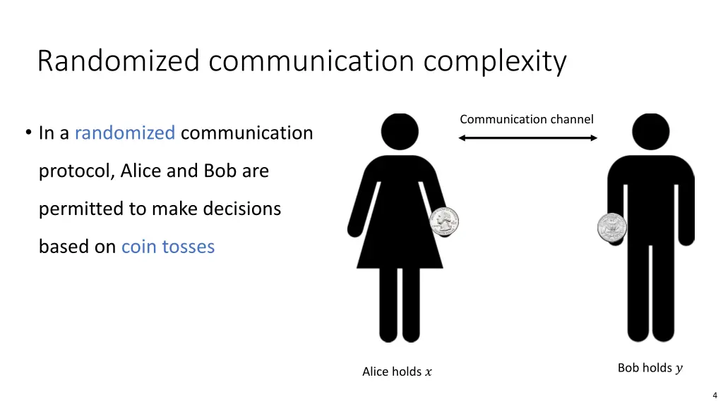 randomized communication complexity
