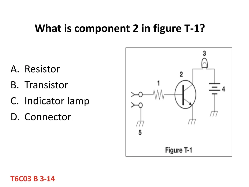 what is component 2 in figure t 1