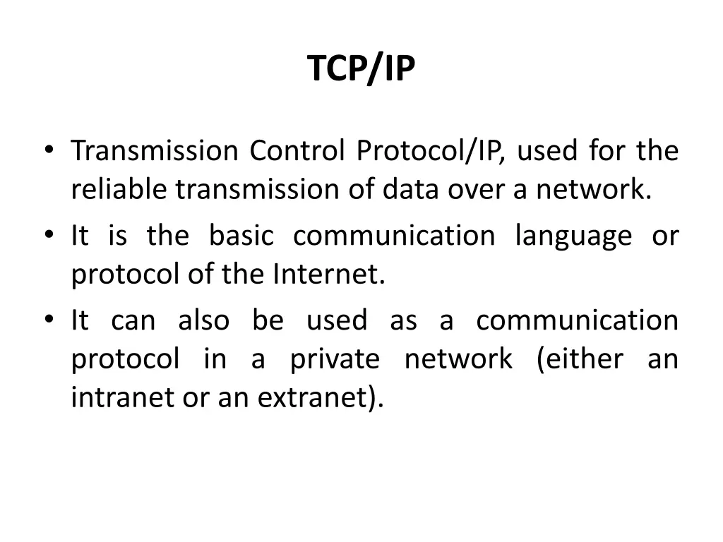 tcp ip