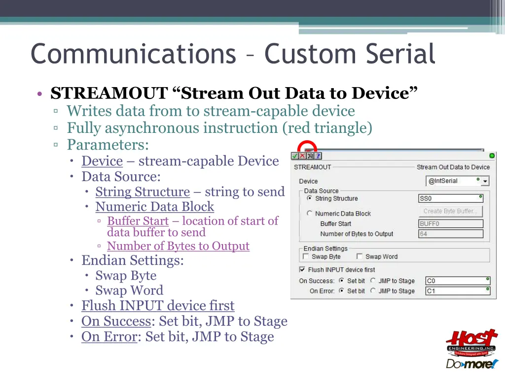 communications custom serial 7