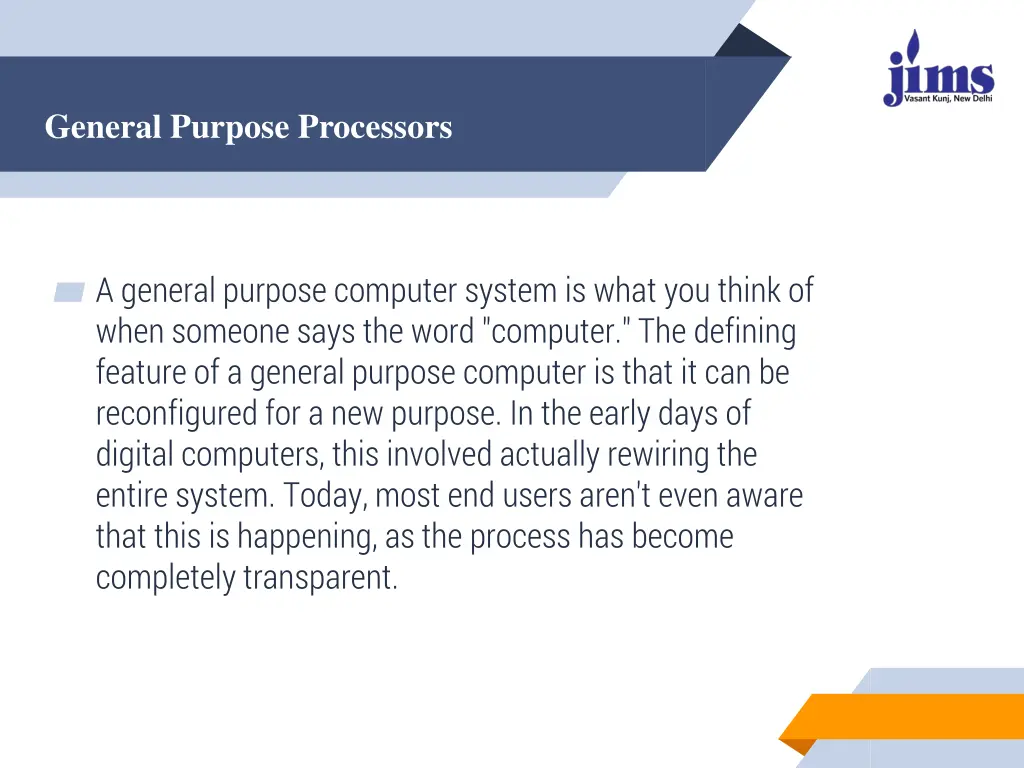 general purpose processors