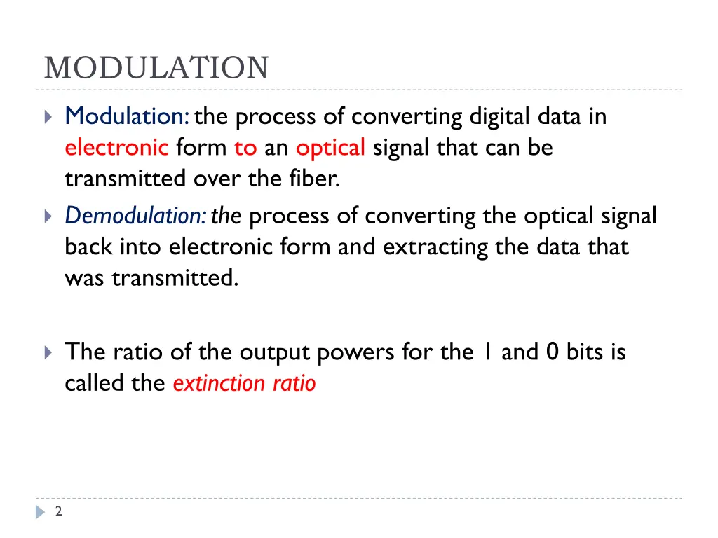 modulation 1
