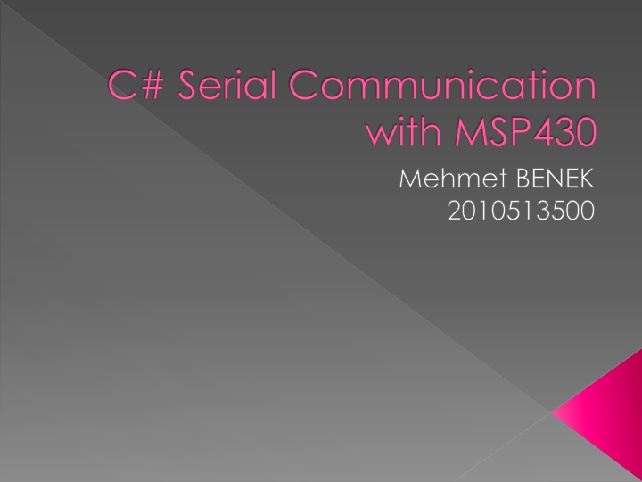 c serial communication