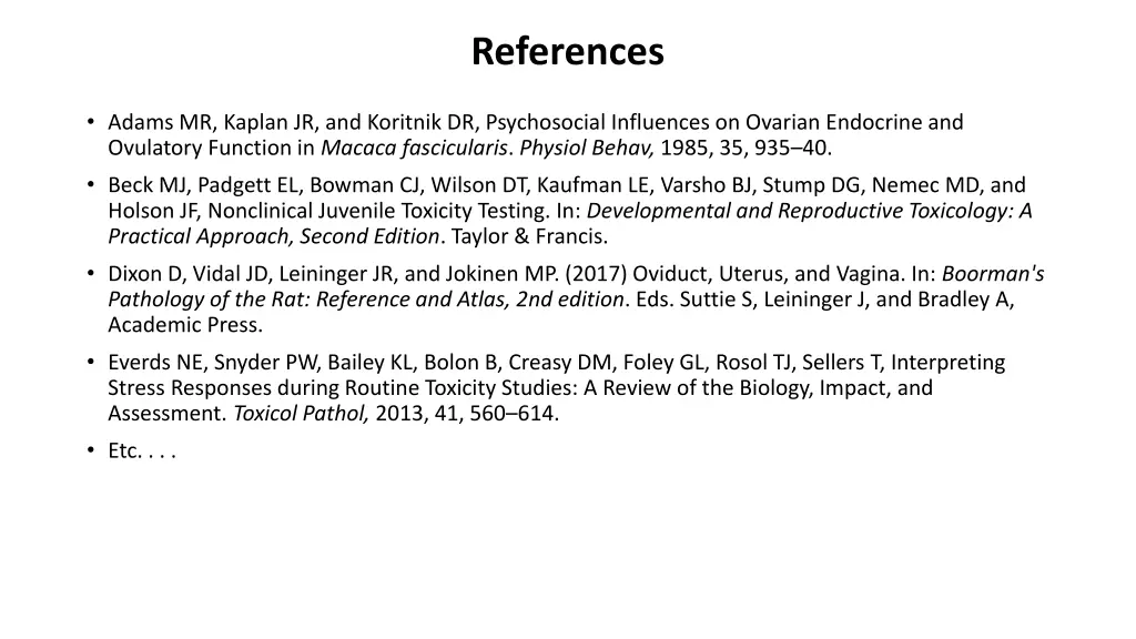 references