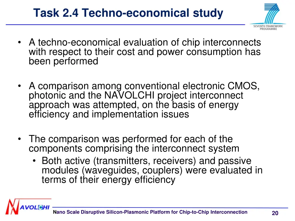 task 2 4 techno economical study