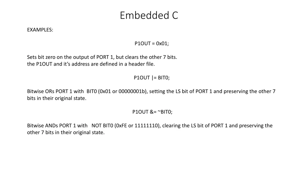 embedded c 3