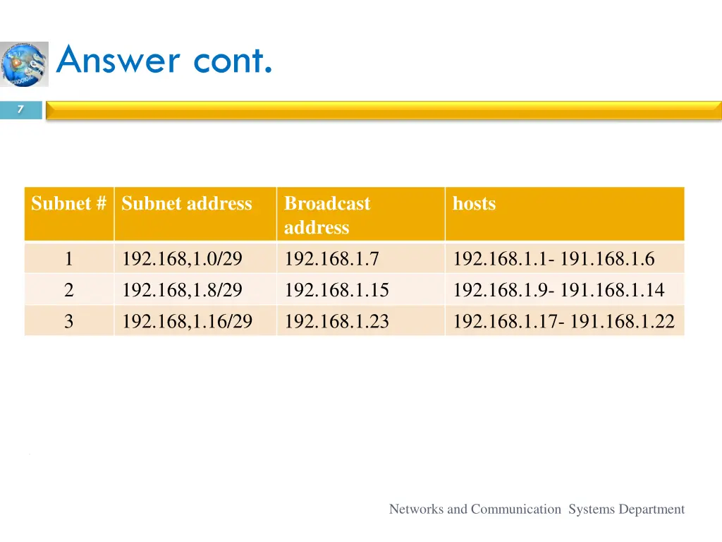answer cont 1