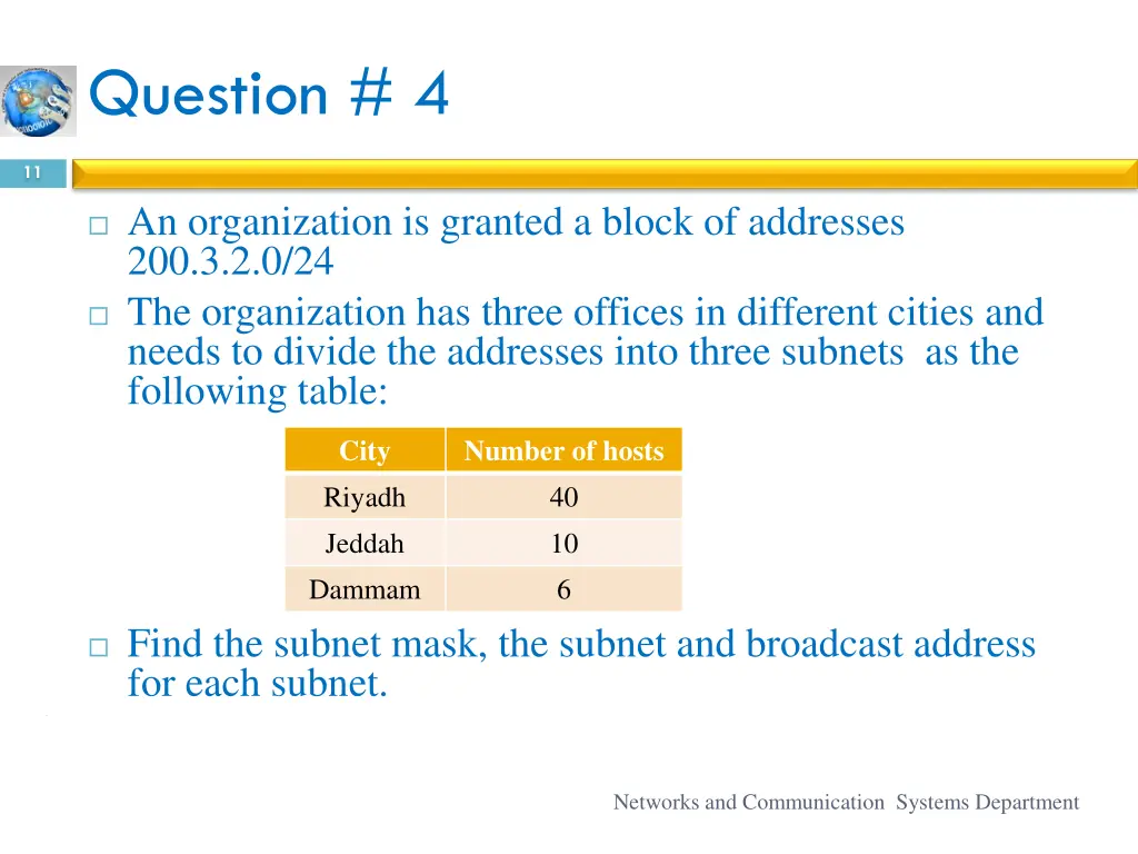 question 4