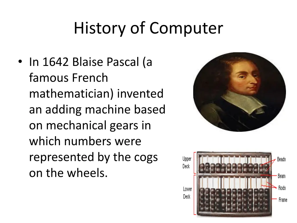 history of computer