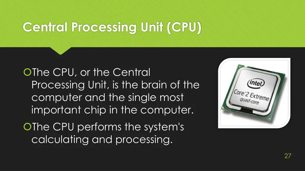 central processing unit cpu