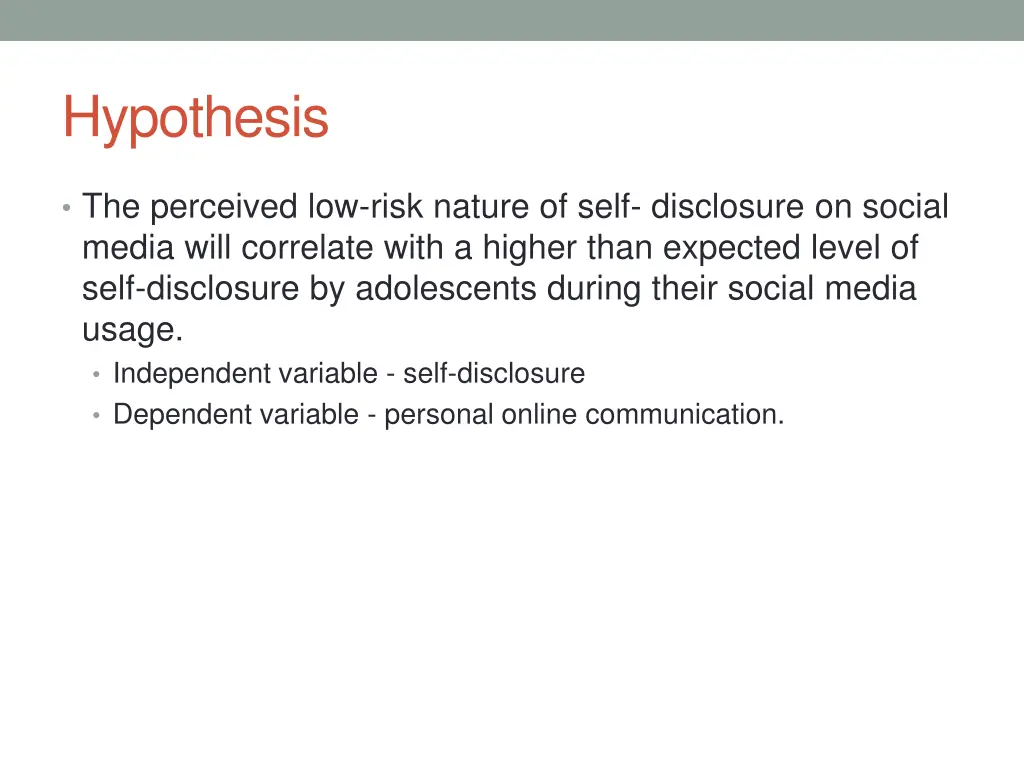 hypothesis