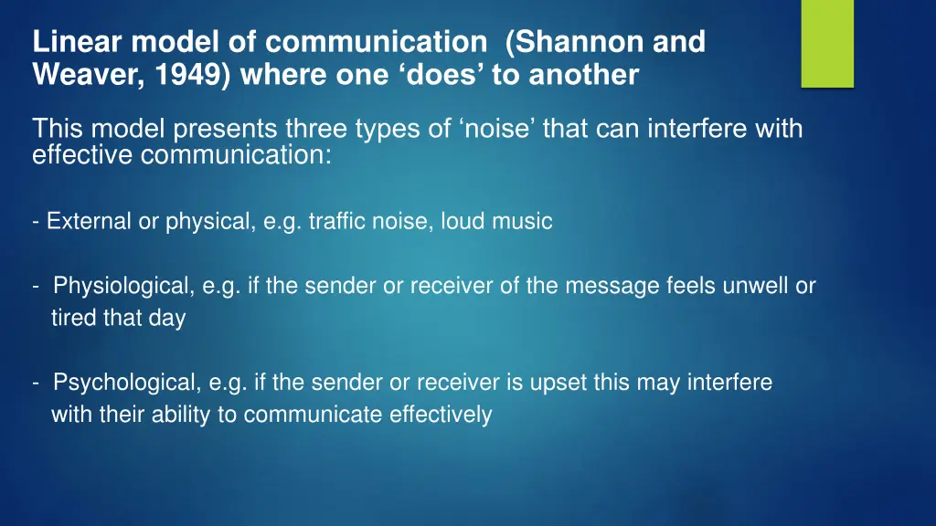 linear model of communication shannon and weaver 2