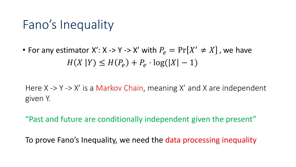 fano s inequality