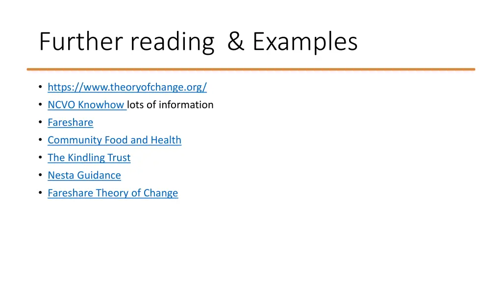 further reading examples