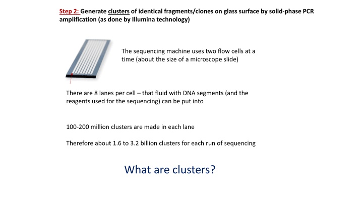 step 2 generate clusters of identical fragments