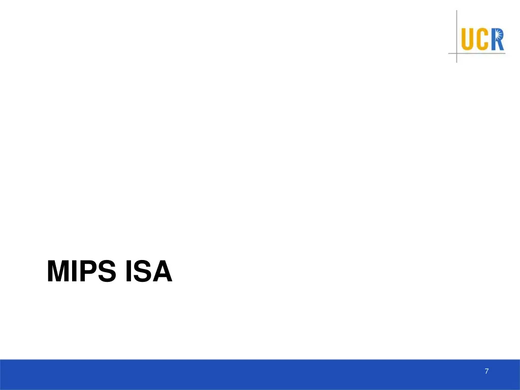 mips isa
