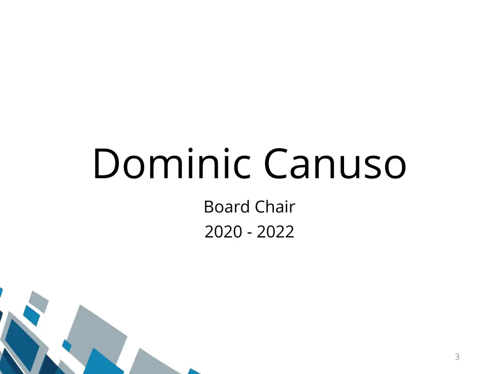 dominic canuso board chair 2020 2022