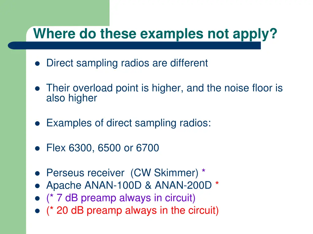 where do these examples not apply