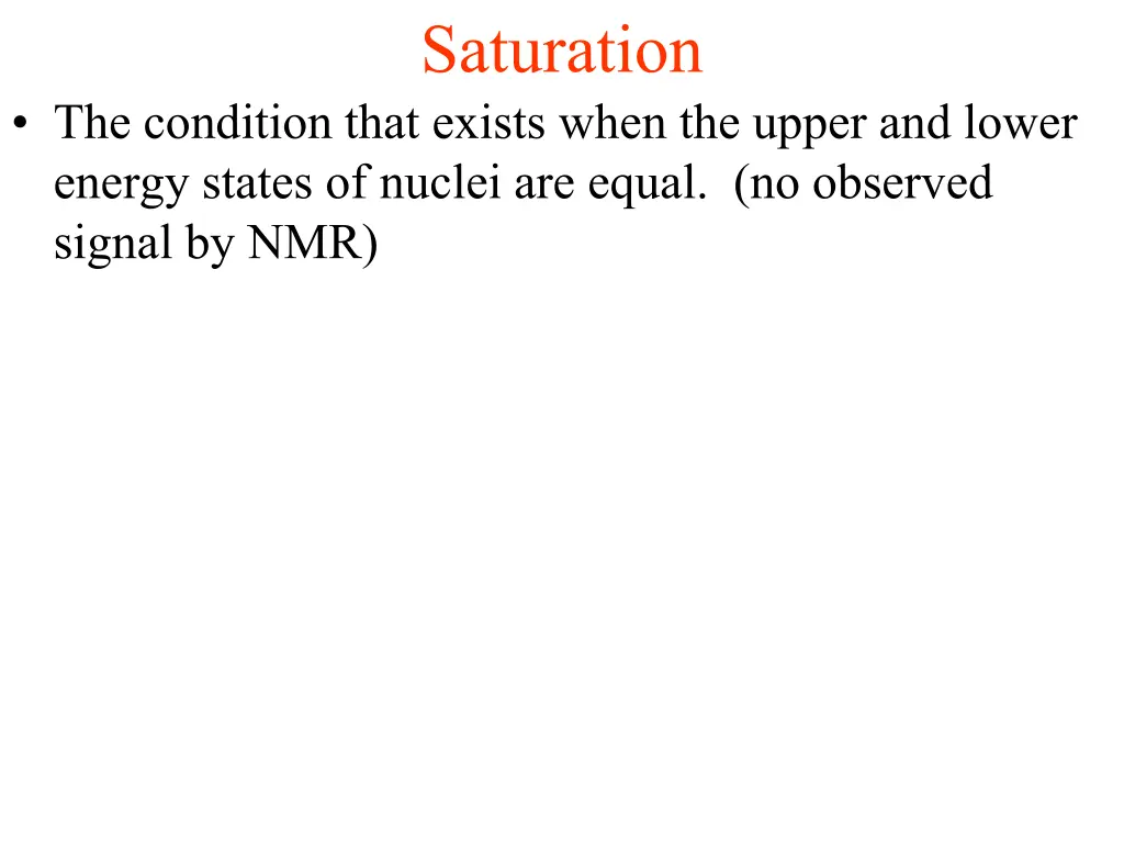 saturation