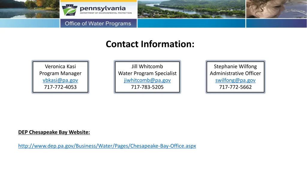contact information