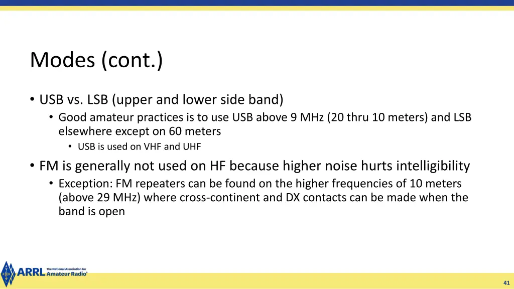 modes cont