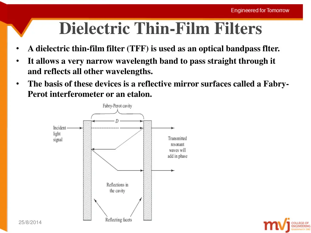 dielectric thin film filters