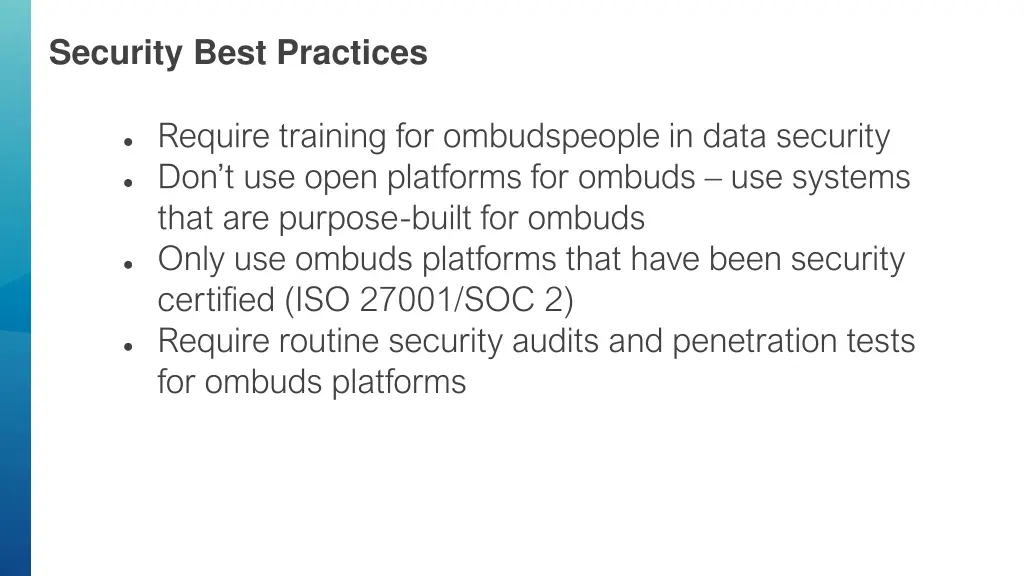 security best practices