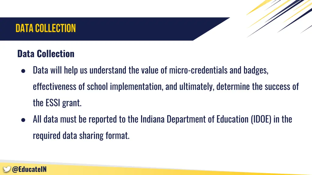 data collection data will help us understand