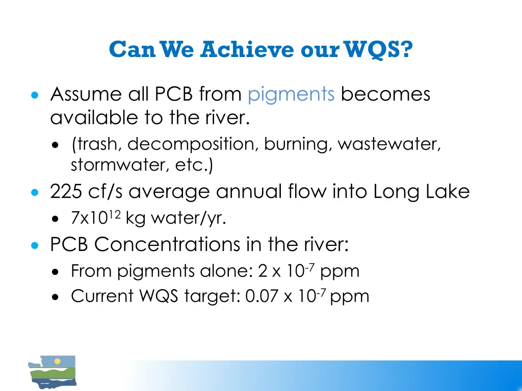 can we achieve our wqs