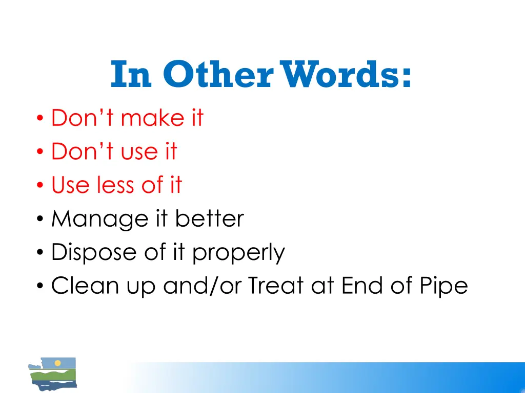 in other words don t make 3