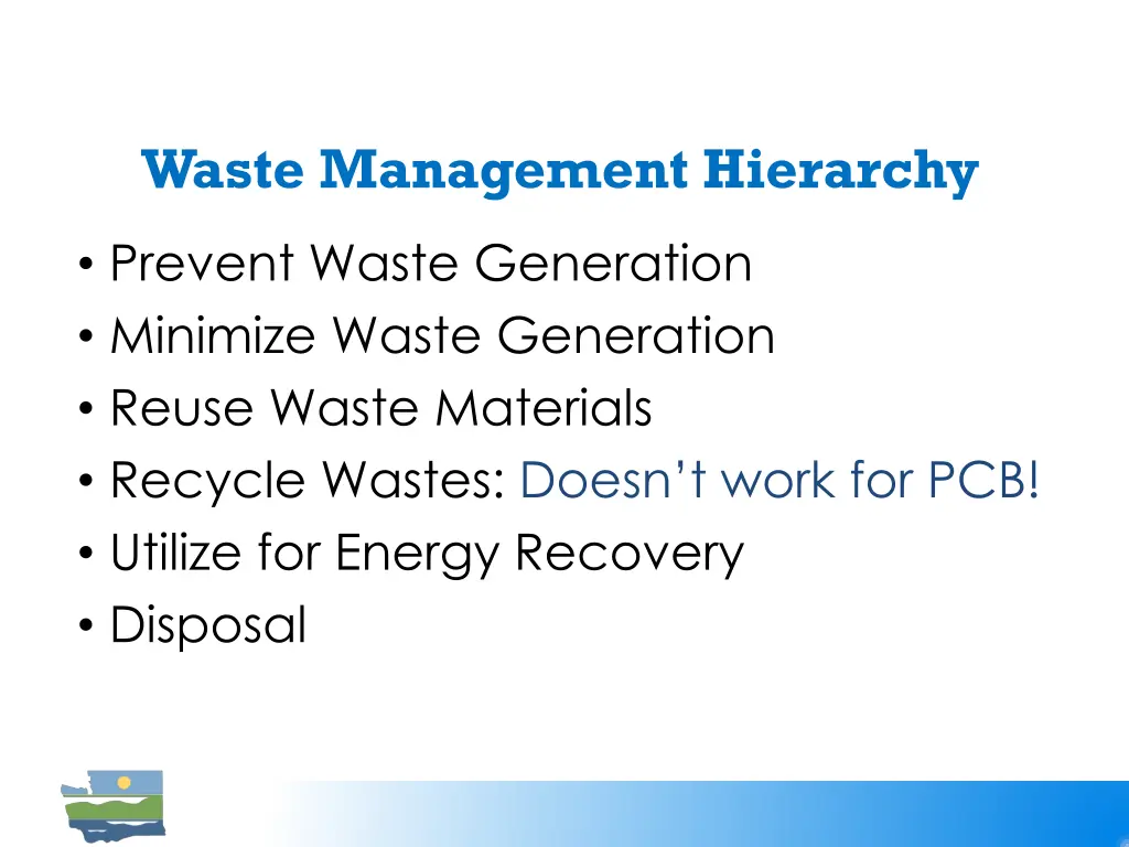 waste management hierarchy