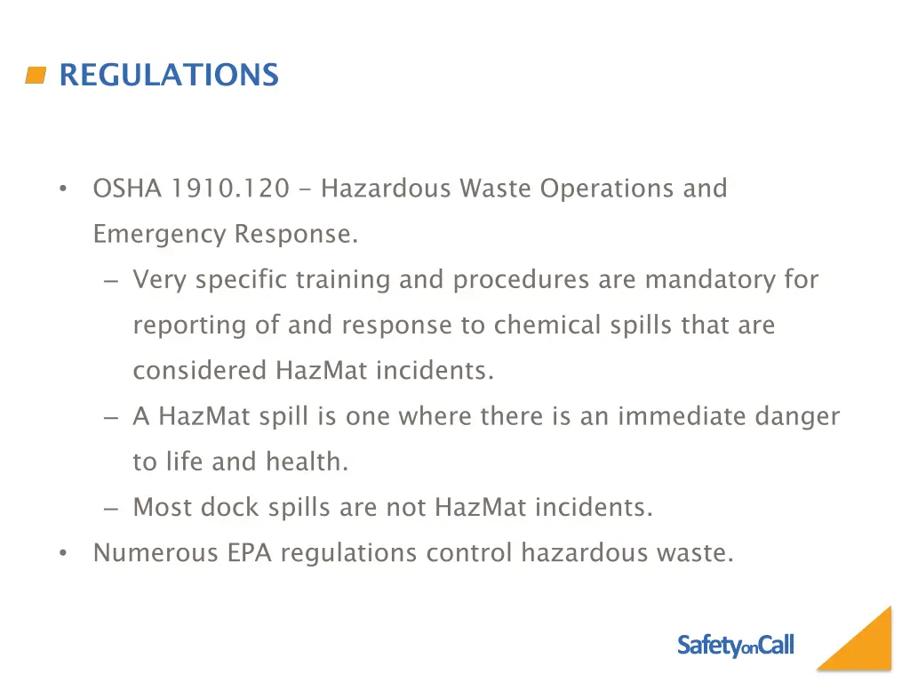 regulations