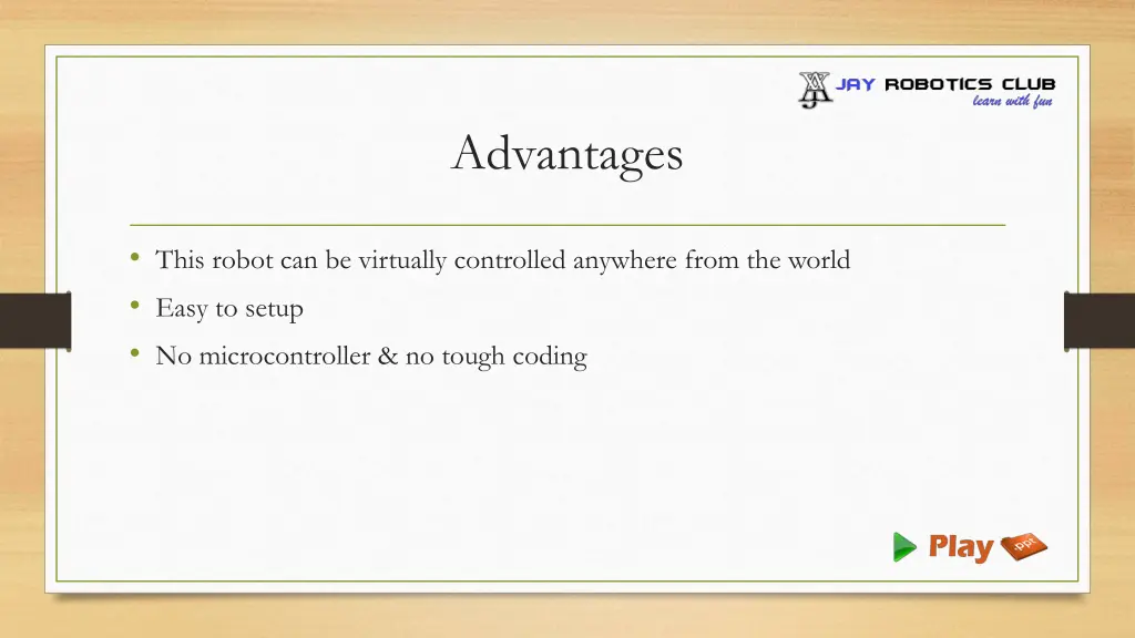advantages